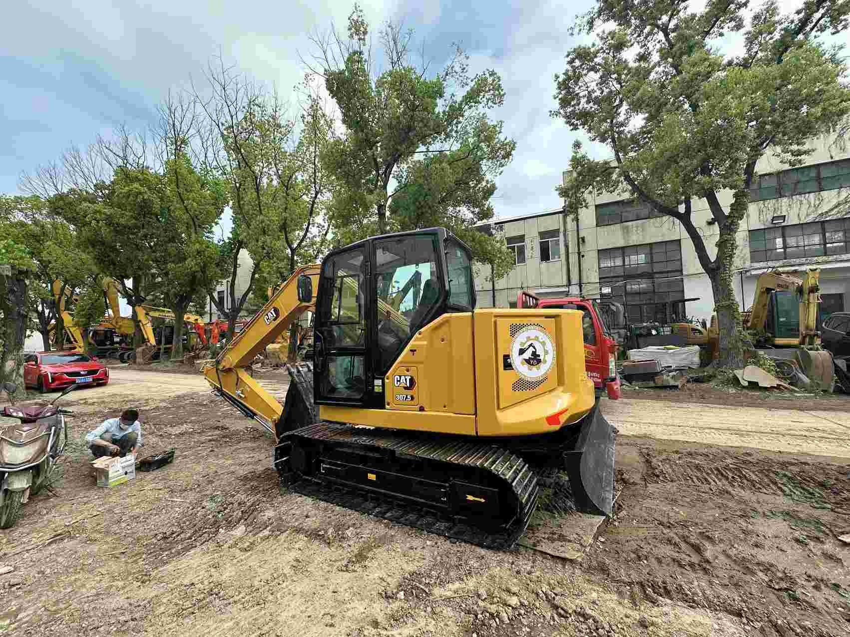 ญี่ปุ่น สหรัฐอเมริกา ขายเครื่องขุด CAT มือสอง 307.5 Jindongyu Machinery