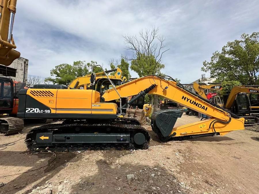 เกาหลี ขายเครื่องขุด Hyundai มือสอง R220LC-9s R220 DX225 HX220 Jindongyu Machinery