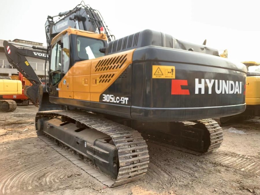 เกาหลี ขายเครื่องขุด Hyundai มือสอง 305LC-9 330-9s Robex Jindongyu เครื่องจักร