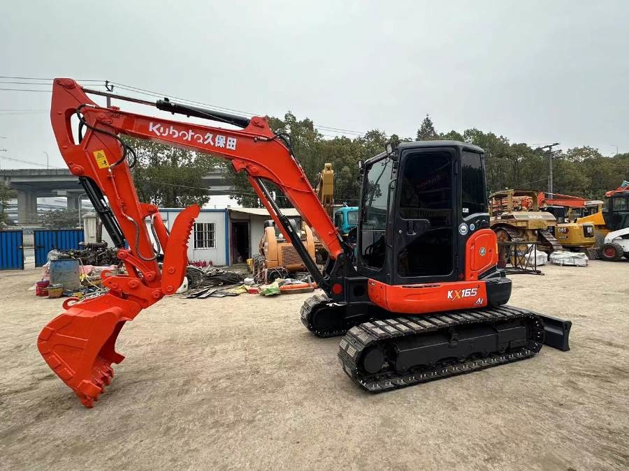 ญี่ปุ่น ขายเครื่องขุด Kubota มือสอง KX165-5 Jindongyu Machinery