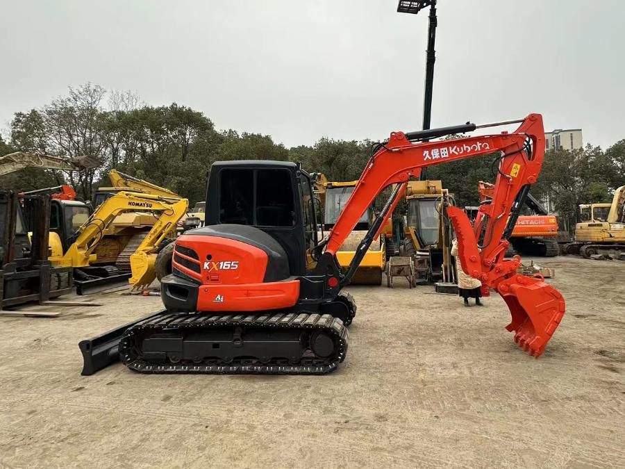 ญี่ปุ่น ขายเครื่องขุด Kubota มือสอง KX165-5 Jindongyu Machinery