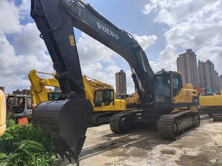 เกาหลี ขายเครื่องขุด Volvo มือสอง EC480DL เครื่องจักร Jindongyu
