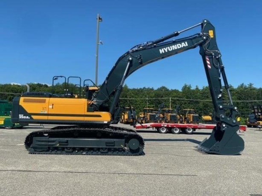เกาหลี Hyundai Excavator HX350 Jindongyu Machinery 1.6-1.83m3 ความจุของถัง