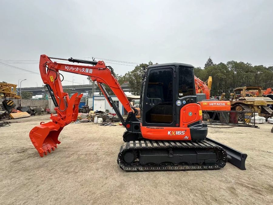 ญี่ปุ่น ขายเครื่องขุด Kubota มือสอง KX165-5 Jindongyu Machinery